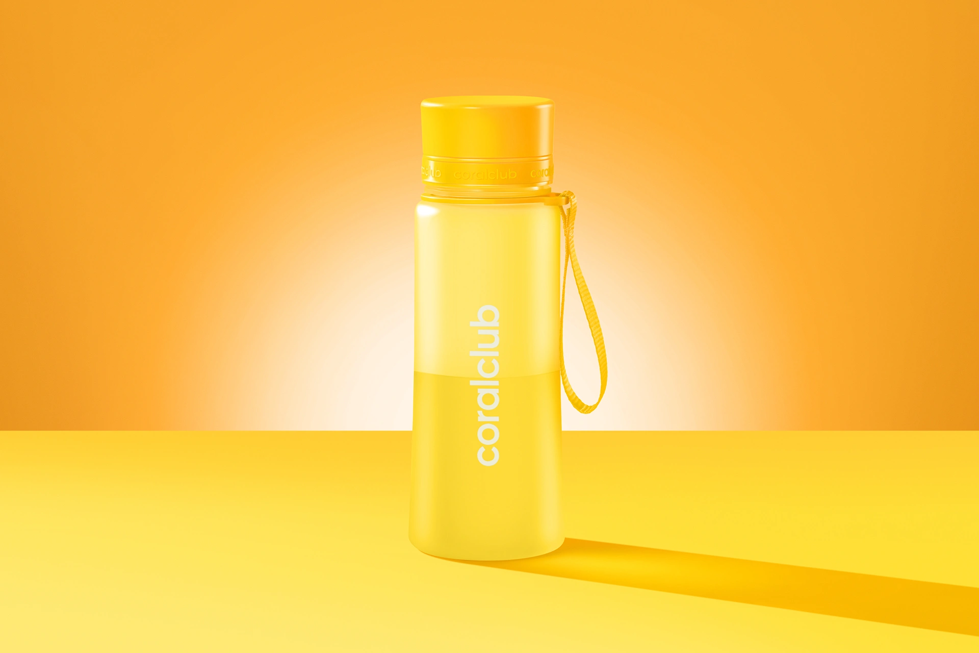 Plastová fľaša coralclub